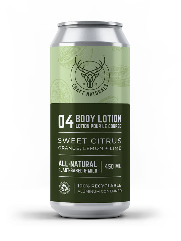 Sweet Citrus All-Natural Body Lotion