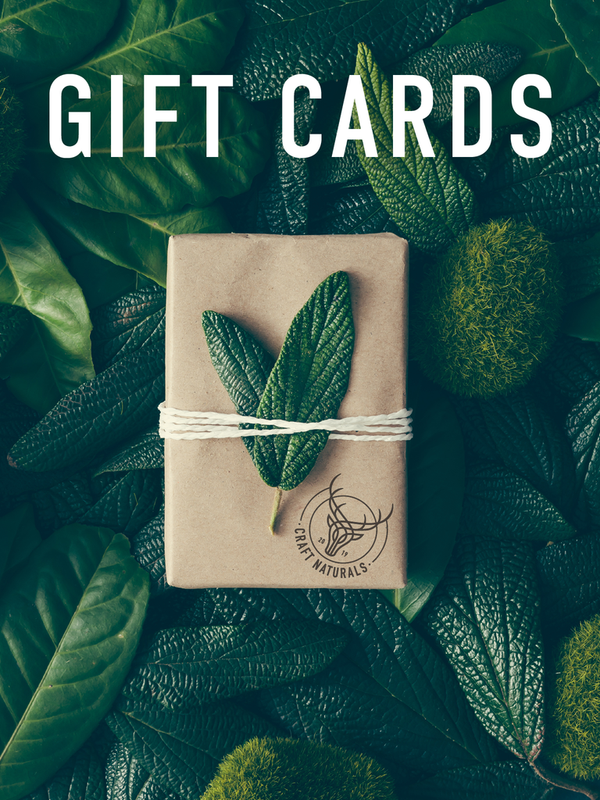 Craft Naturals Gift Cards